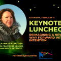 Siila (1) Luncheon with Siila-Watt Cloutier, Nobel Prize Nominee & Activist