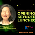 Lisa Luncheon Opening Luncheon with Lisa Qiluqqi Koperqualuk, President of Inuit Circumpolar Council Canada